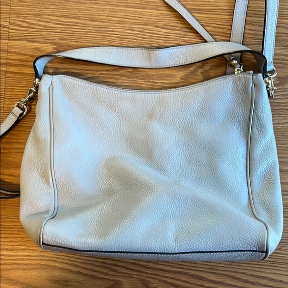 Kate Spade Gray Leather Shoulder Bag - Picture 4 of 6